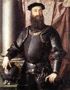 BRONZINO, Agnolo Portrait of Stefano IV Colonna oil painting artist
